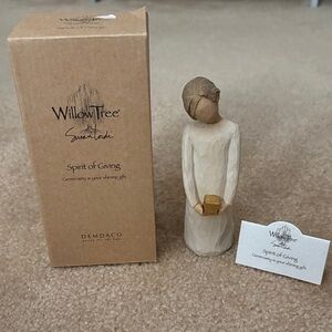 Like new Spirit of Giving Willow Tree Figurine for sale!